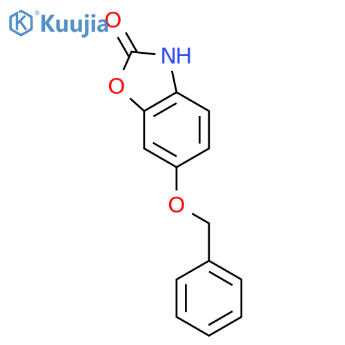 6-Benzyloxy-2-benzoxazolinone structure