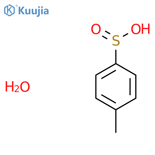 4-Methylbenzenesulfinic acid hydrate structure