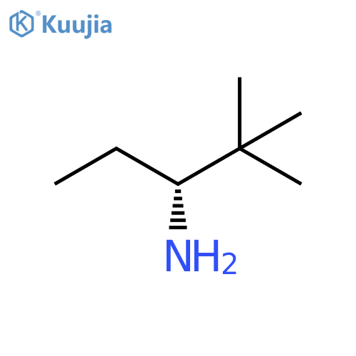 3-Pentanamine, 2,2-dimethyl-, (3R)- structure