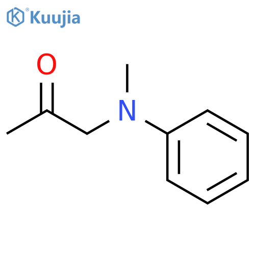 1-(N-methylanilino)propan-2-one structure