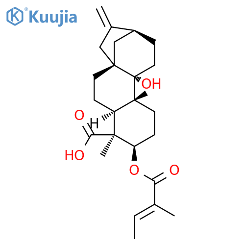 3α-Tigloyloxypterokaurene L3 structure