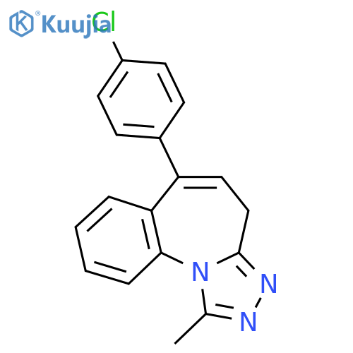6-(4-Chlorophenyl)-1-methyl-4H-benzo[f][1,2,4]triazolo[4,3-a]azepine structure
