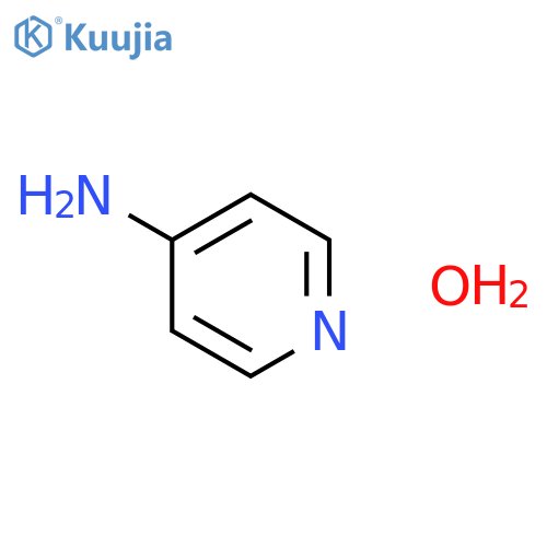 Pyridin-4-amine;hydrate structure