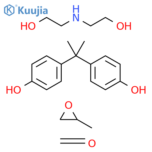 Formaldehyde, reaction products with 2,2'-iminodiethanol and 4,4'-isopropylidenediphenol, propoxylated structure