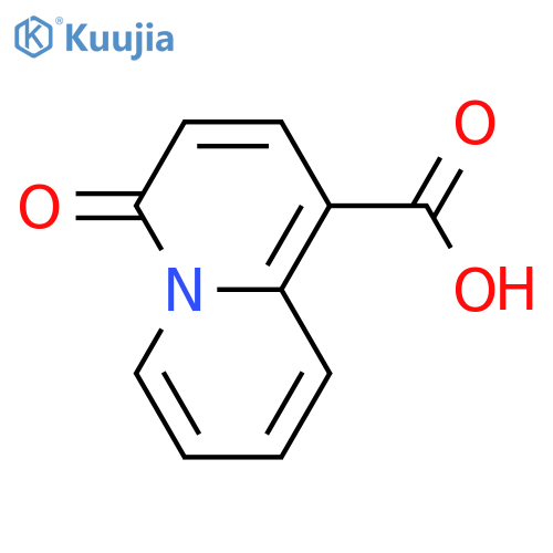 4-Oxo-4H-quinolizine-1-carboxylic acid structure