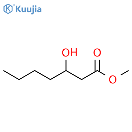 Methyl 3-Hydroxyheptanoate structure
