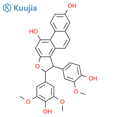 Loddigesiinol I; (2R,3R)-form structure