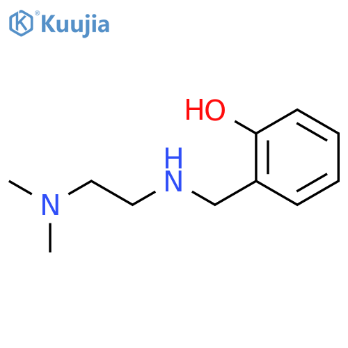 2-({2-(dimethylamino)ethylamino}methyl)phenol structure