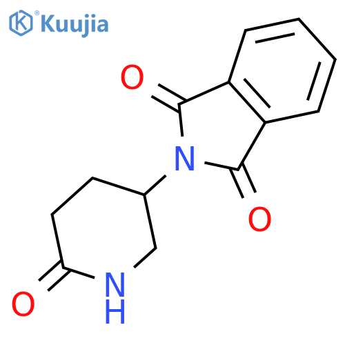 1H-ISOINDOLE-1,3(2H)-DIONE, 2-(6-OXO-3-PIPERIDINYL)- structure