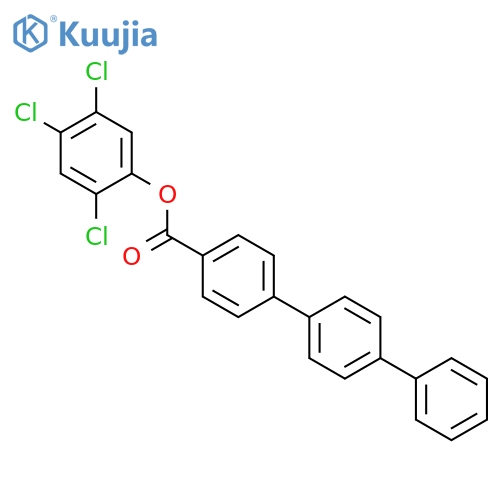 [1,1':4',1''-Terphenyl]-4-carboxylic acid, 2,4,5-trichlorophenyl ester structure