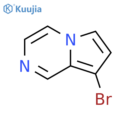 8-Bromopyrrolo[1,2-a]pyrazine structure