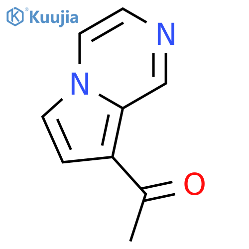 Ethanone,1-pyrrolo[1,2-a]pyrazin-8-yl- structure