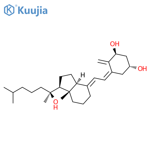 (1R,3S,Z)-5-((E)-2-((1S,3aS,7aS)-1-((S)-2-Hydroxy-6-methylheptan-2-yl)-7a-methylhexahydro-1H-inden-4(2H)-ylidene)ethylidene)-4-methylenecyclohexane-1,3-diol structure