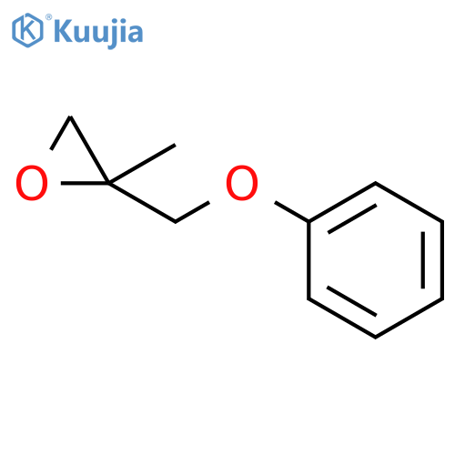 Oxirane, 2-methyl-2-(phenoxymethyl)- structure
