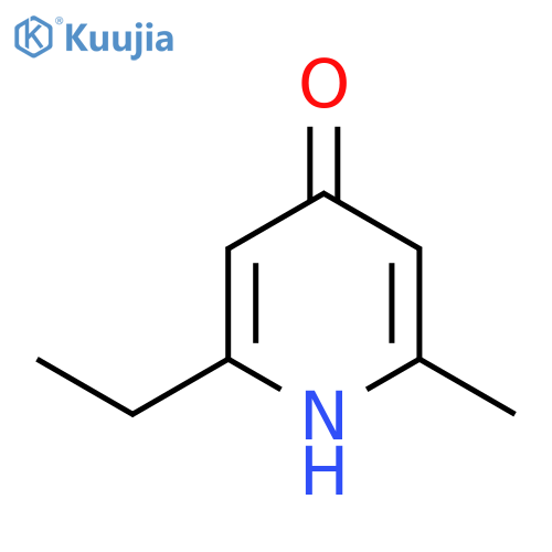 2-Ethyl-4-hydroxy-6-methylpyridine structure