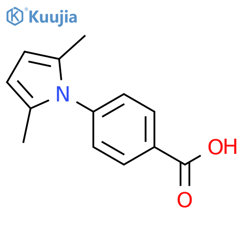 4-(2,5-Dimethyl-pyrrol-1-yl)-benzoic acid structure