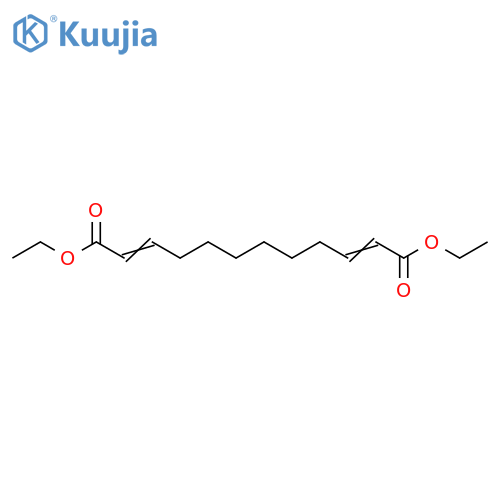 2,10-Dodecadienedioic Acid 1,12-Diethyl Ester structure