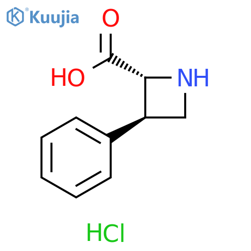 trans-3-Phenyl-2-Azetidinecarboxylic Acid structure