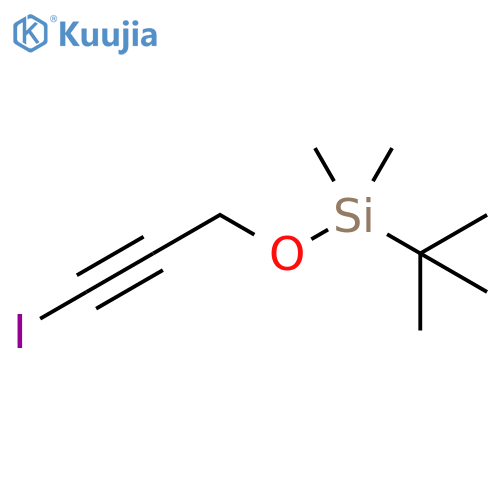 tert-butyl-(3-Iodoprop-2-ynoxy)dimethylsilane structure