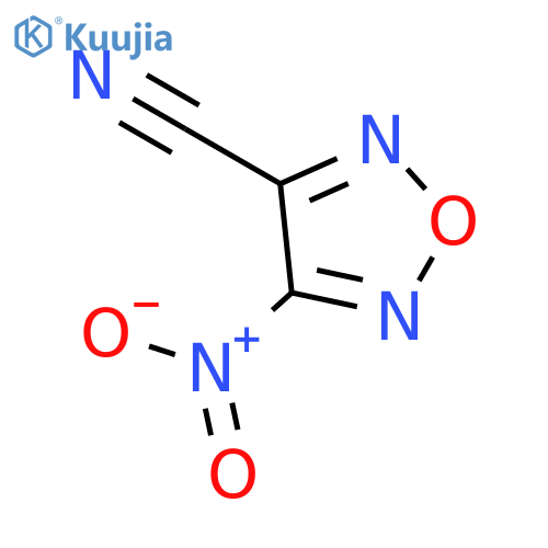 4-nitro-1,2,5-oxadiazole-3-carbonitrile structure