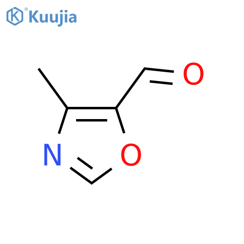 4-methyl-1,3-oxazole-5-carbaldehyde structure