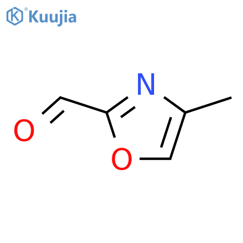 4-methyloxazole-2-carbaldehyde structure