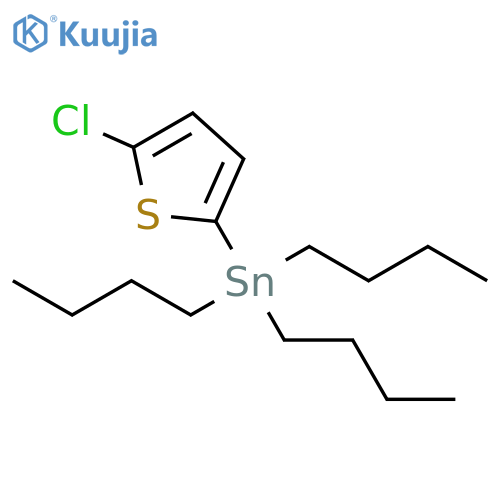 Stannane, tributyl(5-chloro-2-thienyl)- structure