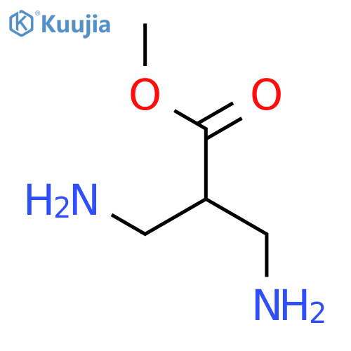 Methyl 3-amino-2-(aminomethyl)propanoate structure