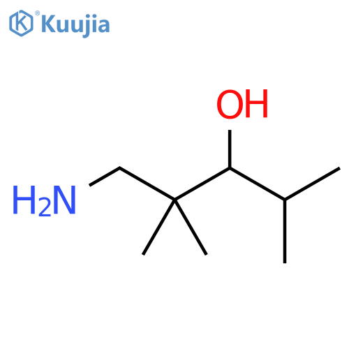 1-amino-2,2,4-trimethylpentan-3-ol structure