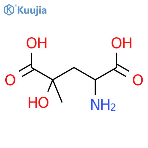 (2S,4R)-2-Amino-4-hydroxy-4-methylpentanedioic acid structure