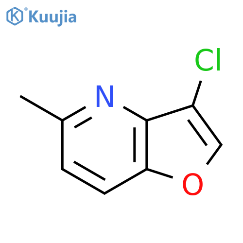 3-Chloro-5-methylfuro[3,2-b]pyridine structure