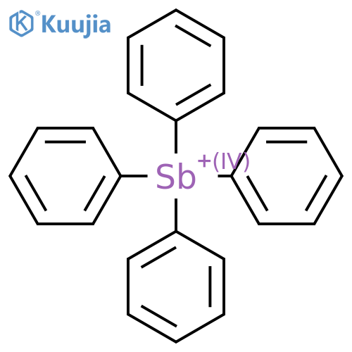 Tetraphenylstibonium structure