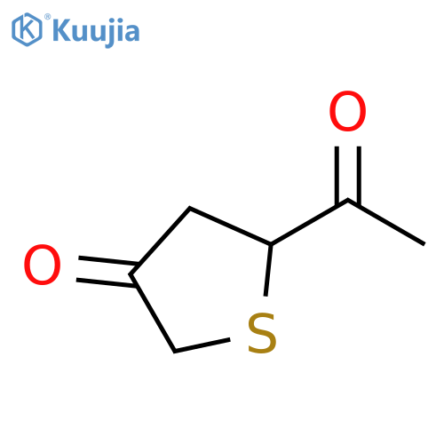 3(2H)-Thiophenone,5-acetyldihydro- structure