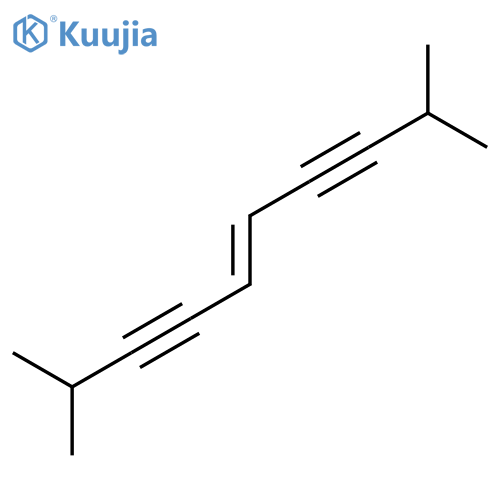 5-decene-3,7-diyne, 2,9-dimethyl-, (z)- structure