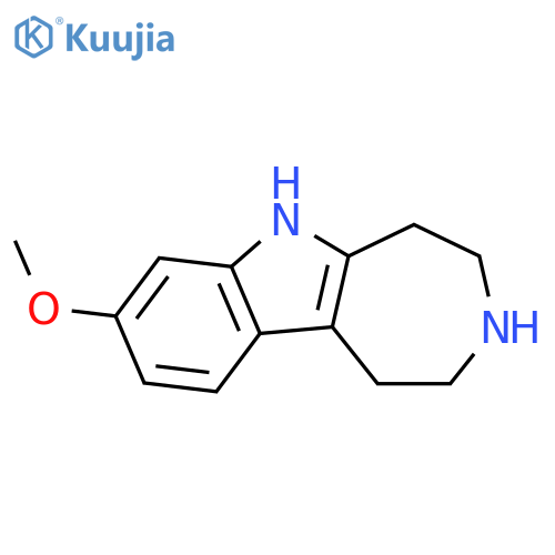 Azepino[4,5-b]indole, 1,2,3,4,5,6-hexahydro-8-methoxy- structure