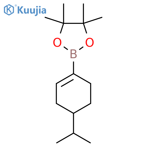 4,4,5,5-Tetramethyl-2-4-(1-methylethyl)-1-cyclohexen-1-yl-1,3,2-dioxaborolane structure