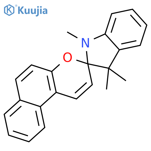 1,3,3-Trimethylindolino-β-naphthopyrylospiran Photochromic Compound structure