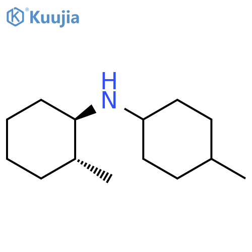 2-methyl-N-[(1r,4r)-4-methylcyclohexyl]cyclohexan-1-amine structure
