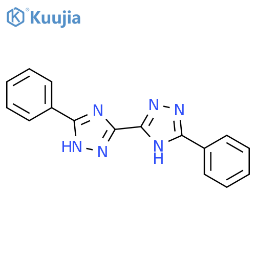 3,3'-Bi-4H-1,2,4-triazole, 5,5'-diphenyl- structure
