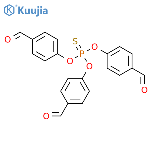 Benzaldehyde,4,4',4''-[phosphinothioylidynetris(oxy)]tris- structure