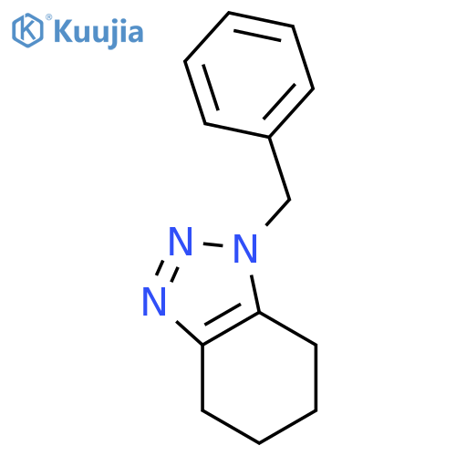 1-Benzyl-4,5,6,7-tetrahydro-1H-1,2,3-benzotriazole structure