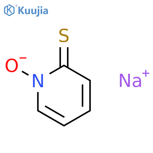 2(1H)-Pyridinethione,1-hydroxy-, sodium salt (1:1) structure