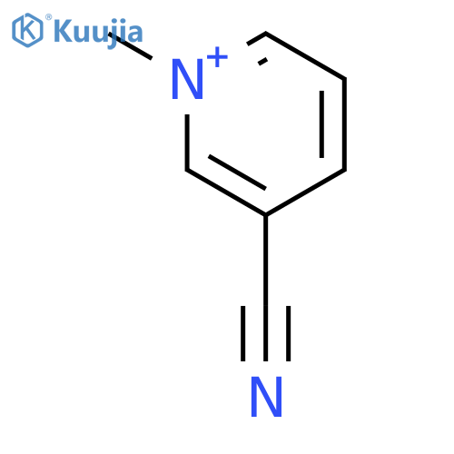 Pyridinium, 3-cyano-1-methyl- structure