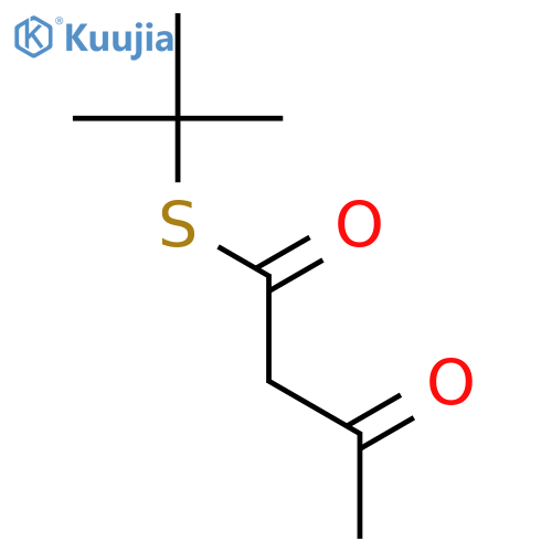 S-Tert-Butyl acetothioacetate structure