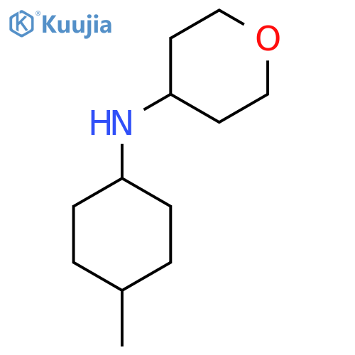 N-[(1r,4r)-4-methylcyclohexyl]oxan-4-amine structure