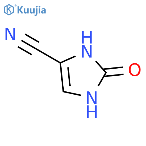 2,3-dihydro-2-oxo-1H-Imidazole-4-carbonitrile structure