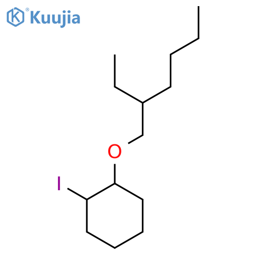 1-(2-ethylhexyl)oxy-2-iodocyclohexane structure