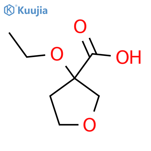 3-Ethoxyoxolane-3-carboxylic acid structure