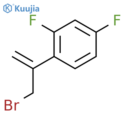 1-1-(Bromomethyl)ethenyl-2,4-difluoro-benzene structure