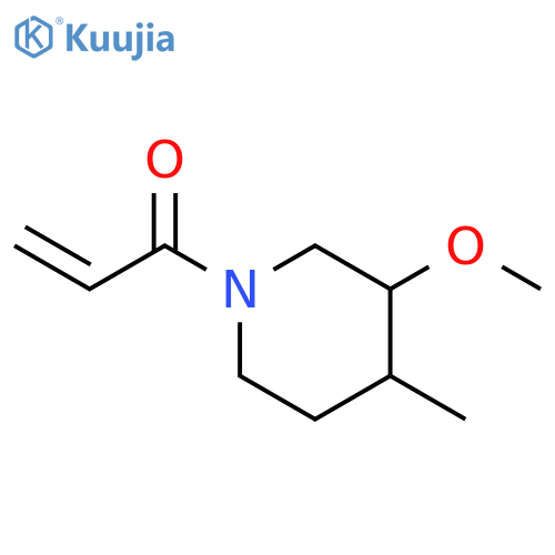 1-(3-Methoxy-4-methyl-1-piperidinyl)-2-propen-1-one structure